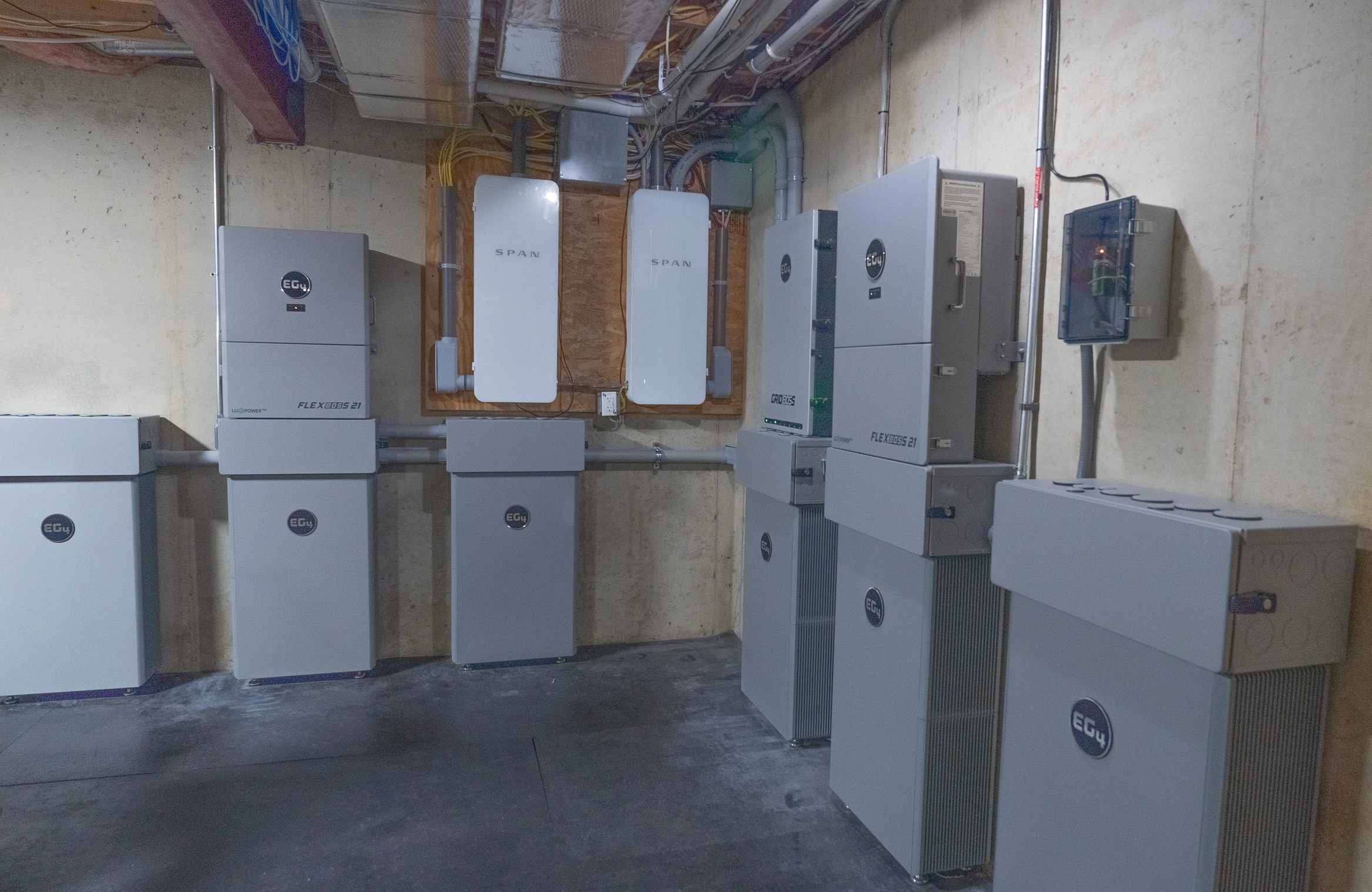 Battery storage system installation
