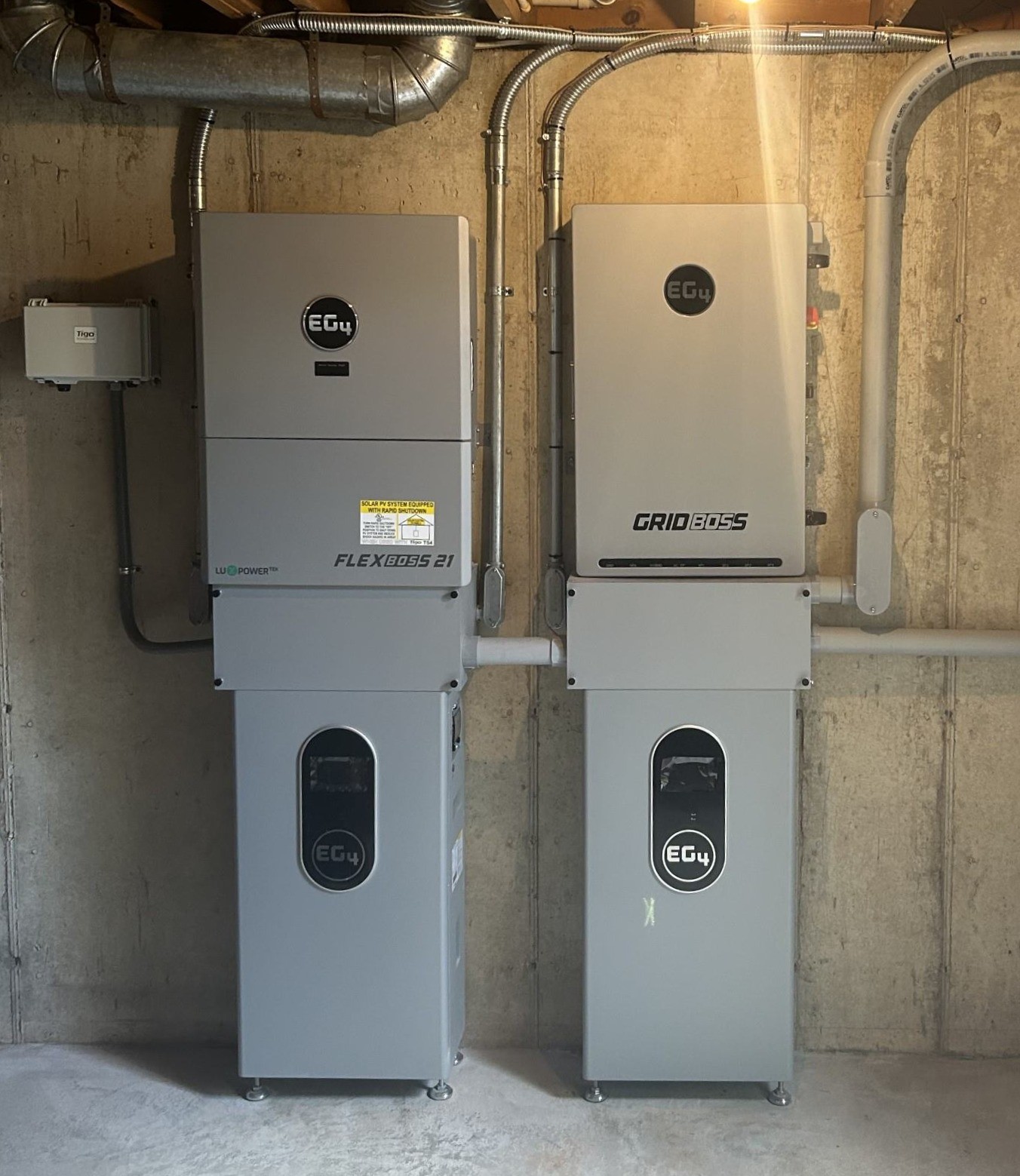 EG4 FlexBoss21 Gridboss battery system in Maxatawny, PA