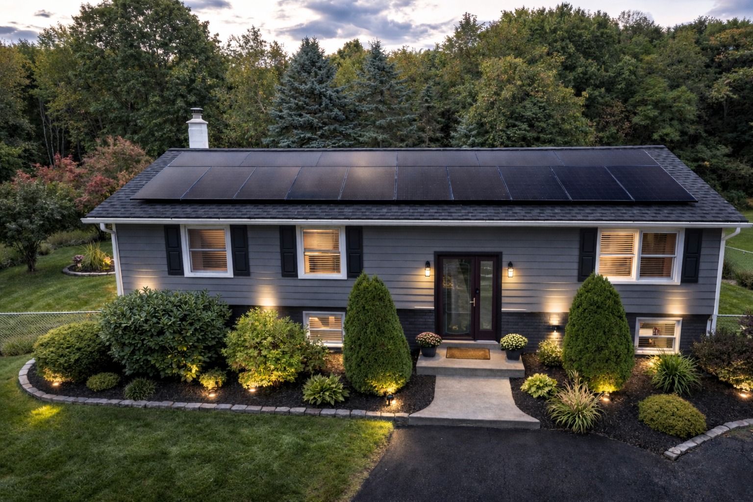 Residential solar installation
