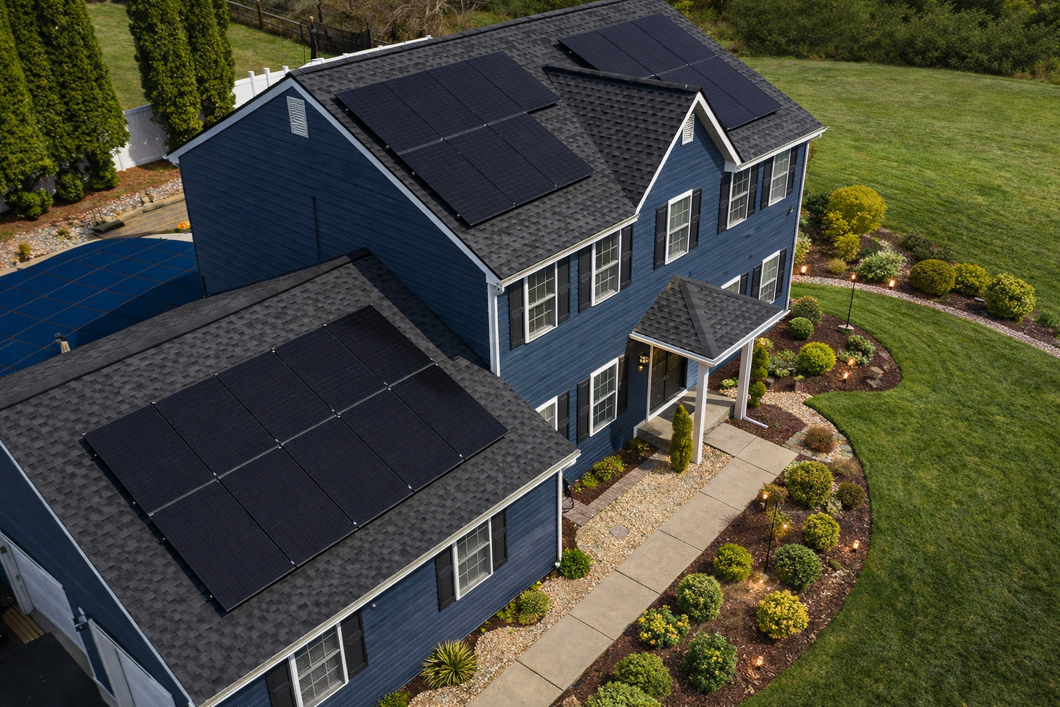 Maxeon solar installation in Exeter, PA