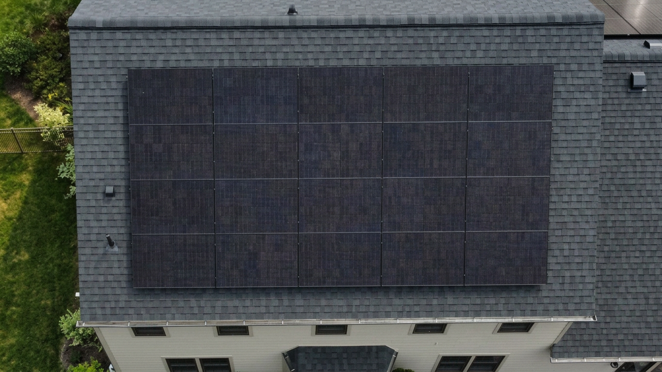 Q CELLS solar installation in West Lawn, PA